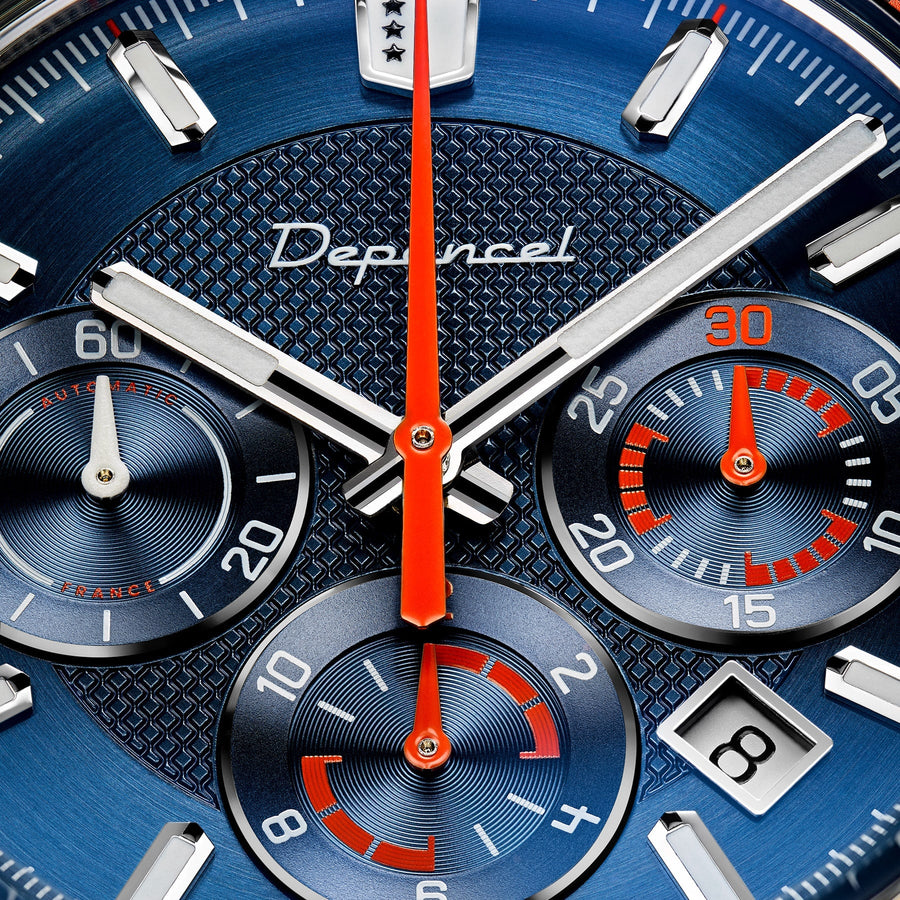 Allure - Chronographe Automatique - Bleu