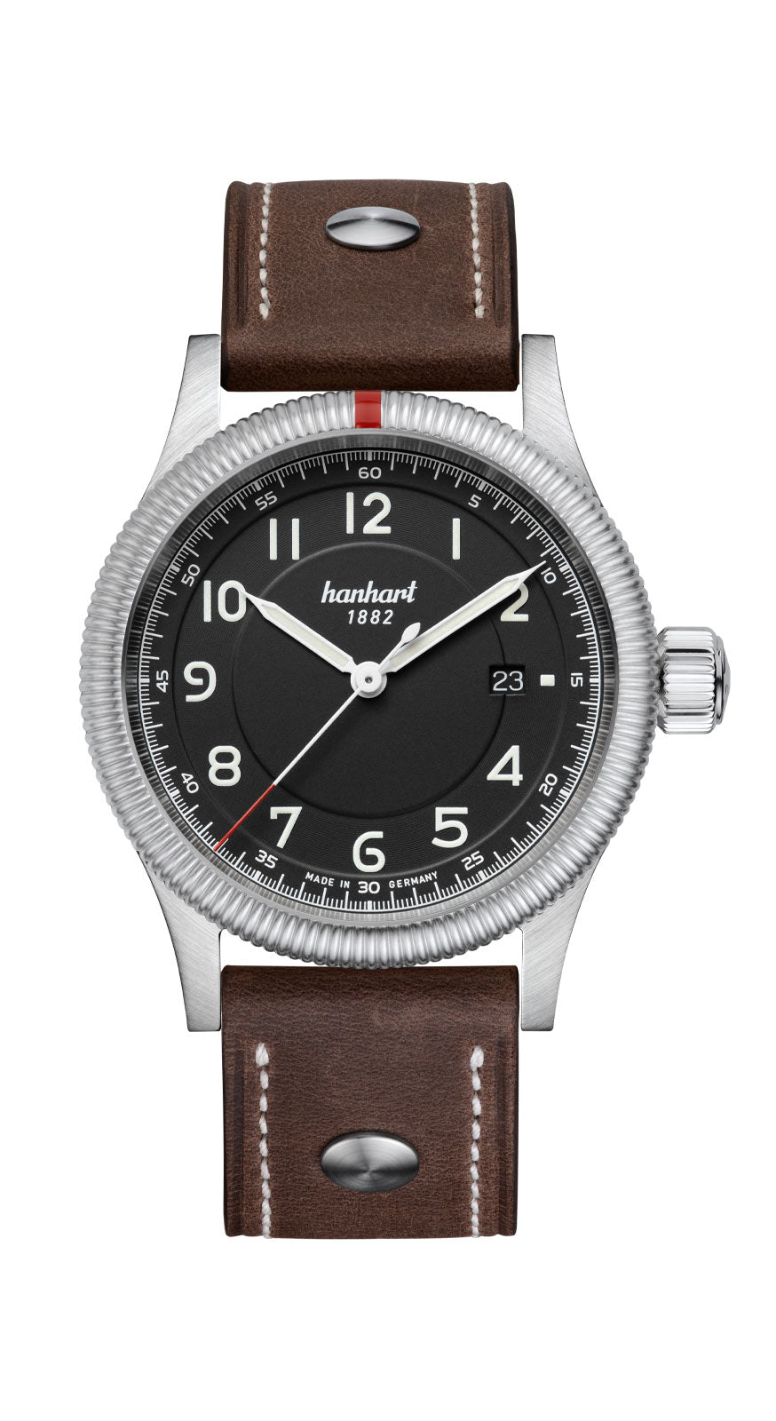 Montre Hanhart 1882 - Pioneer One Noir
