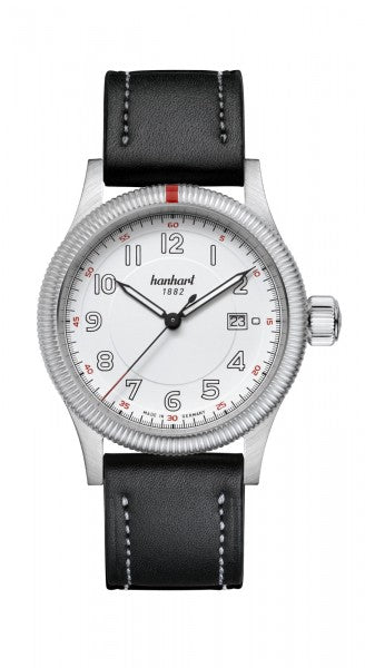 Montre Hanhart 1882 - Pioneer One Blanc