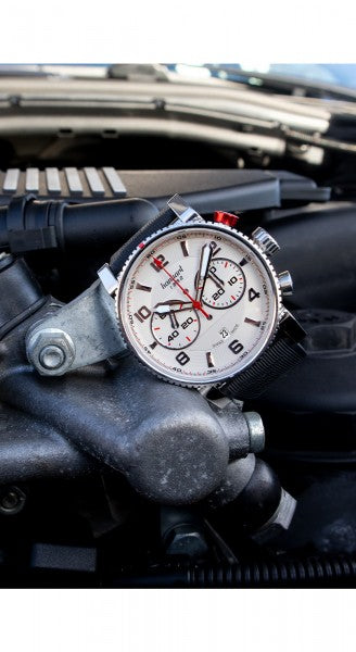 Montre Hanhart 1882 - Primus Racer Argent