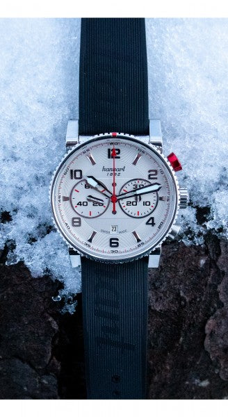 Montre Hanhart 1882 - Primus Racer Argent