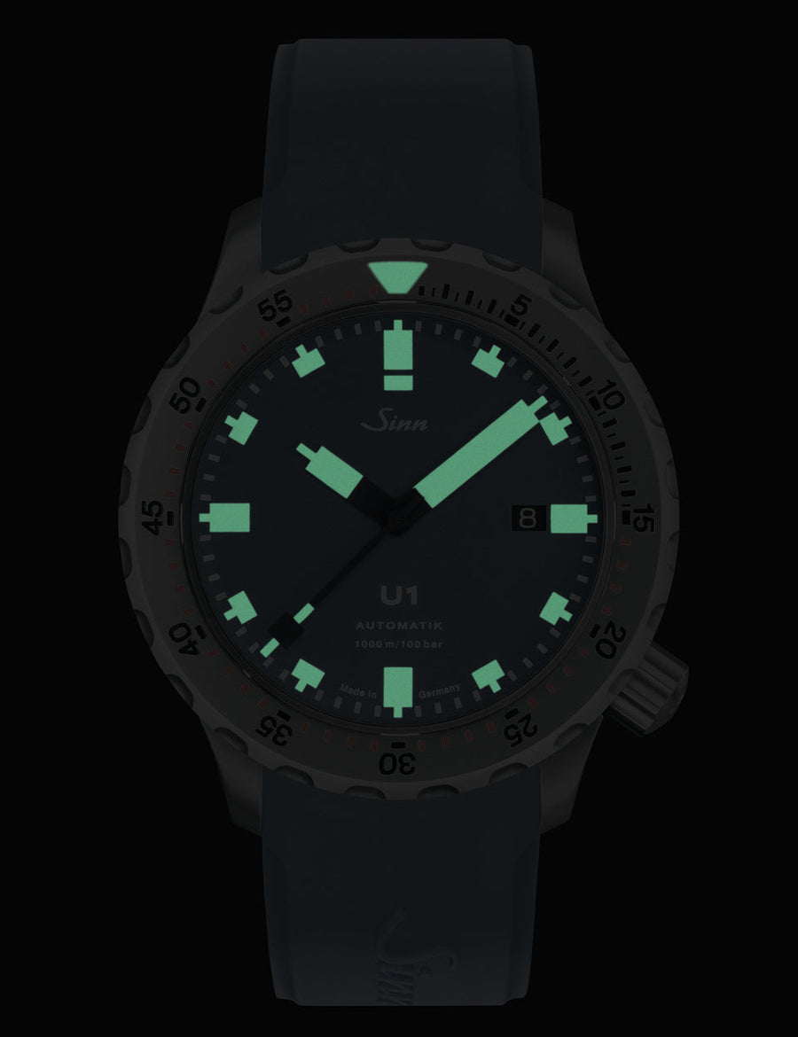 Montre Sinn - U1 B - Bracelet rubber
