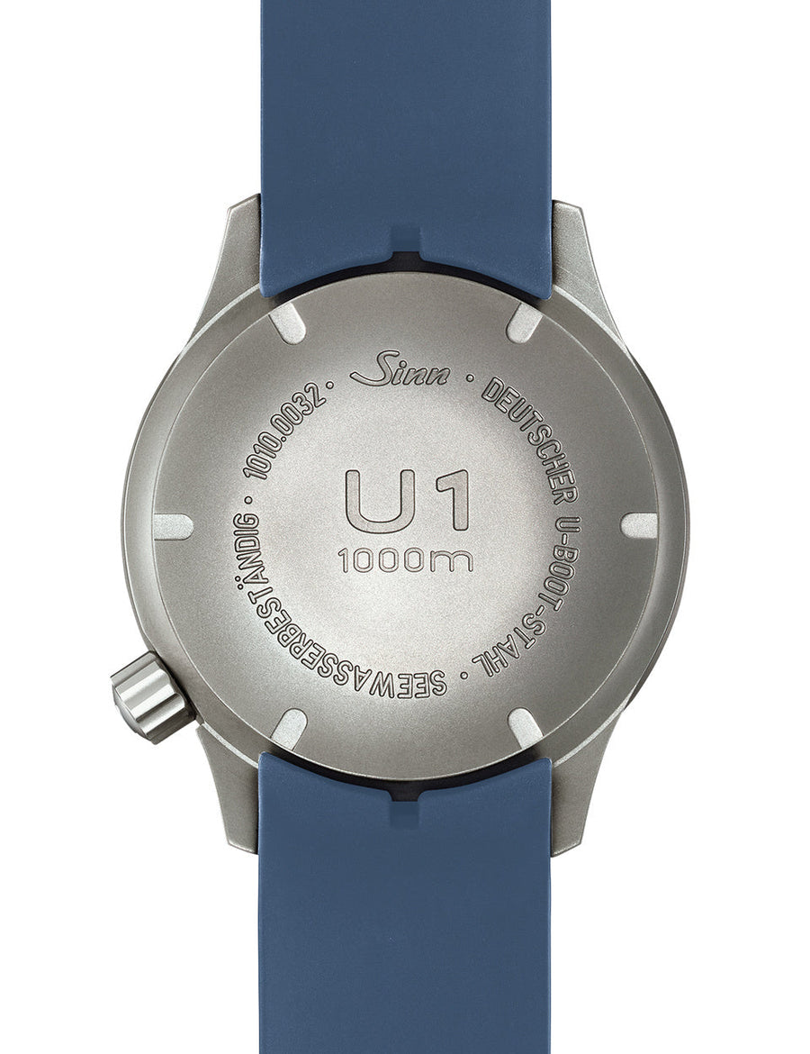 Montre Sinn - U1 B - Bracelet rubber