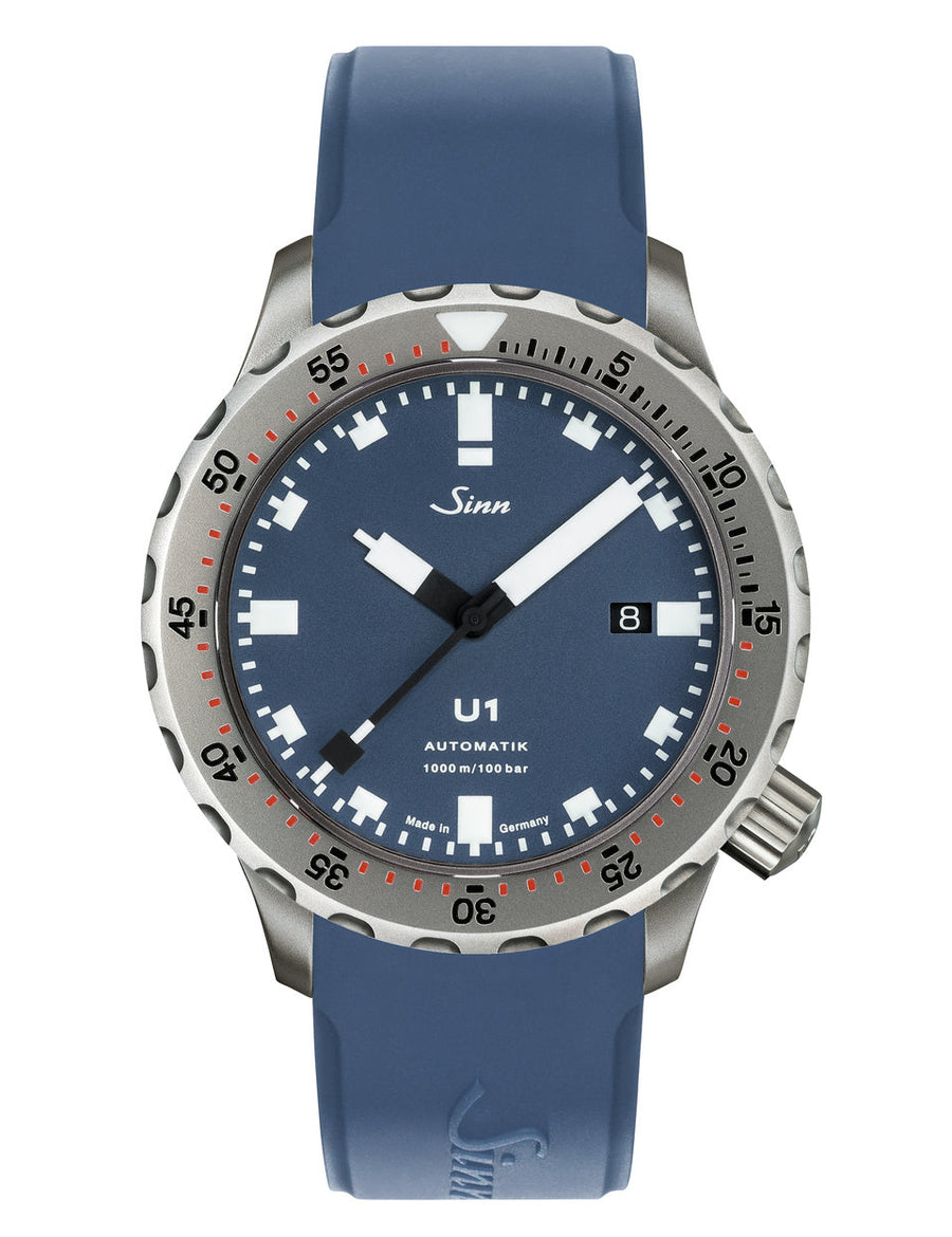 Montre Sinn - U1 B TEGIMENT - Bracelet rubber