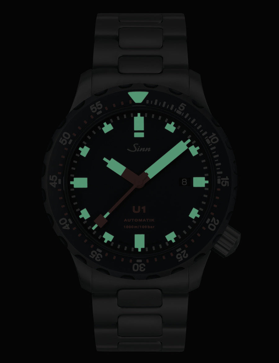 Montre Sinn - U1 SDR TEGIMENT - Bracelet métal