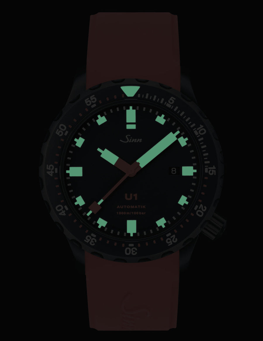 Montre Sinn - U1 S - Bracelet rubber