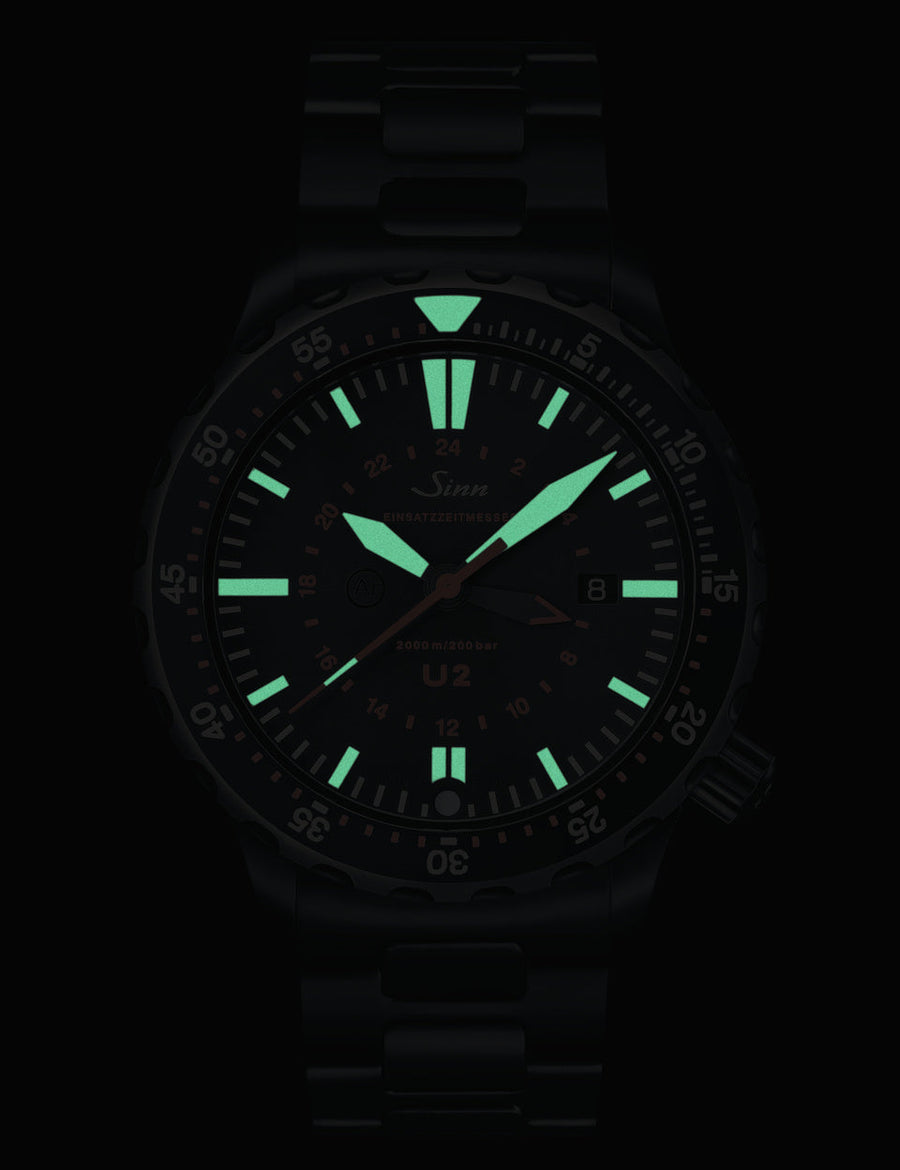 Montre Sinn - U2 S (EZM 5) - Bracelet métal