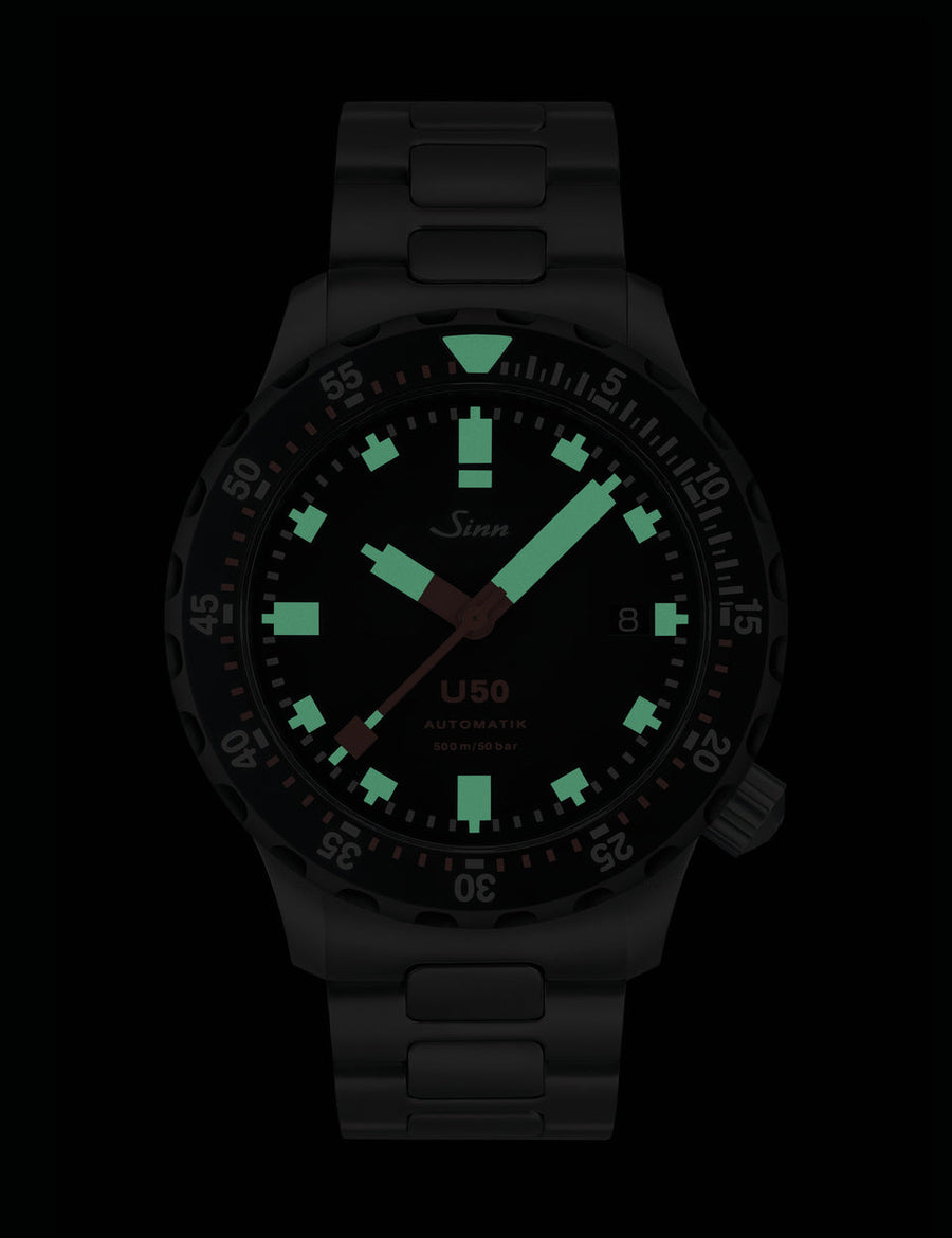 Montre Sinn - U50 SDR TEGIMENT - Bracelet metal