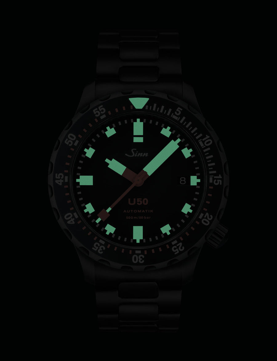 Montre Sinn - U50 S - Bracelet rubber