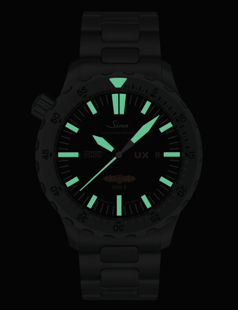 Montre Sinn - UX GSG 9 (EZM 2B) TEGIMENT - Bracelet rubber