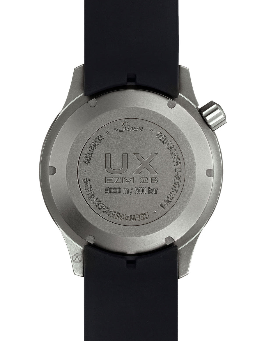 Montre Sinn - UX GSG 9 (EZM 2B) TEGIMENT - Bracelet rubber