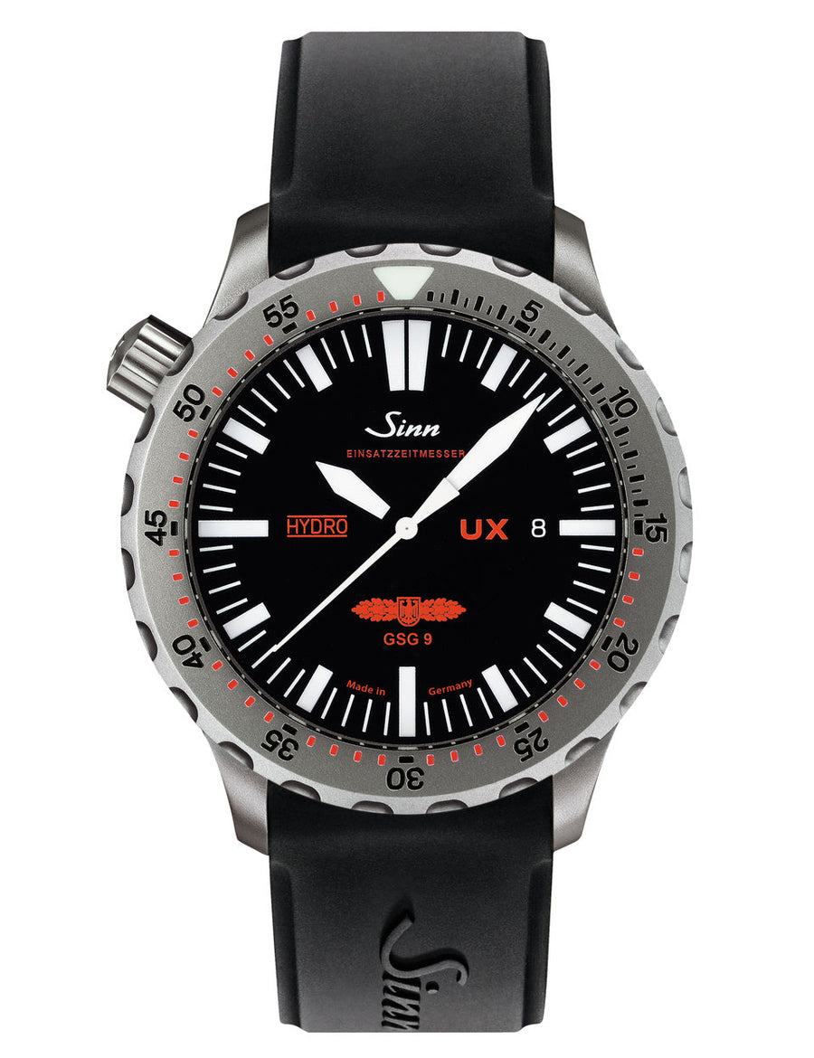 Montre Sinn - UX GSG 9 (EZM 2B) TEGIMENT - Bracelet rubber
