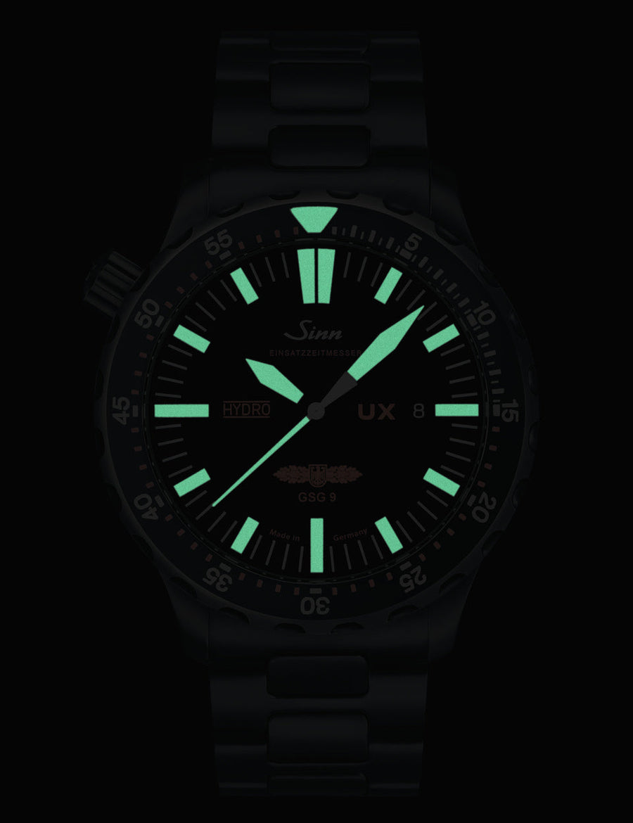 Montre Sinn - UX S GSG 9 (EZM 2B) - Bracelet rubber