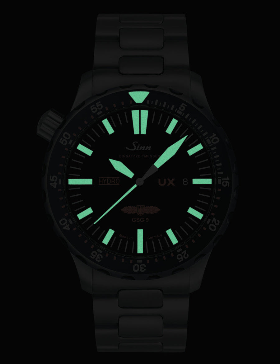 Montre Sinn - SDR GSG 9 (EZM 2B) TEGIMENT - Bracelet rubber