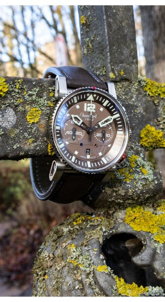 Montre Hanhart 1882 - Primus Pilot Marron