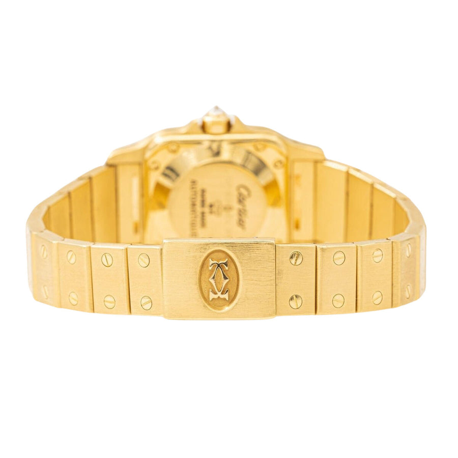 Cartier Montre Automatique Santos Or jaune Diamant
