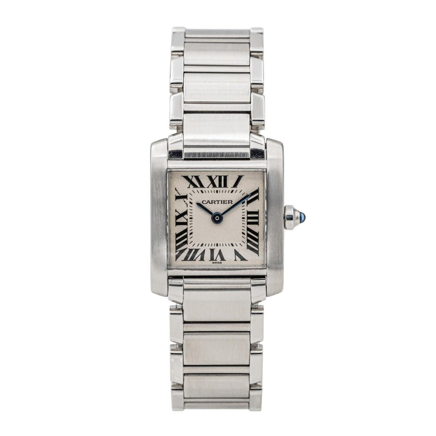 Cartier Montre Tank en acier