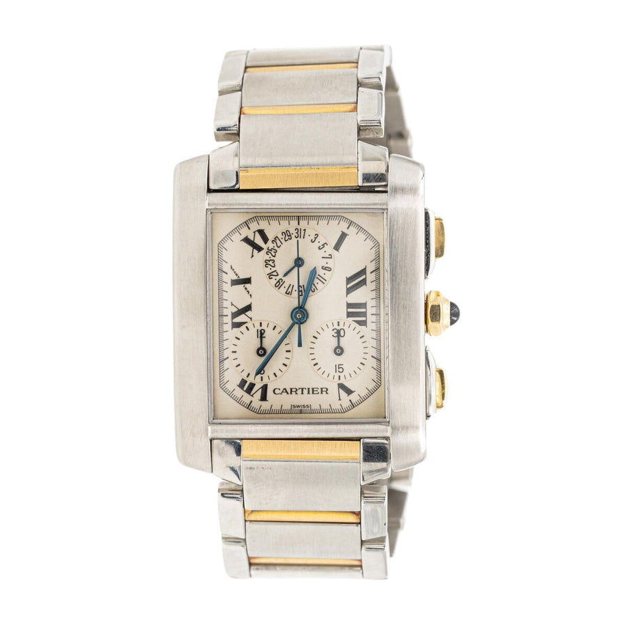 Cartier Montre Tank Française Or jaune