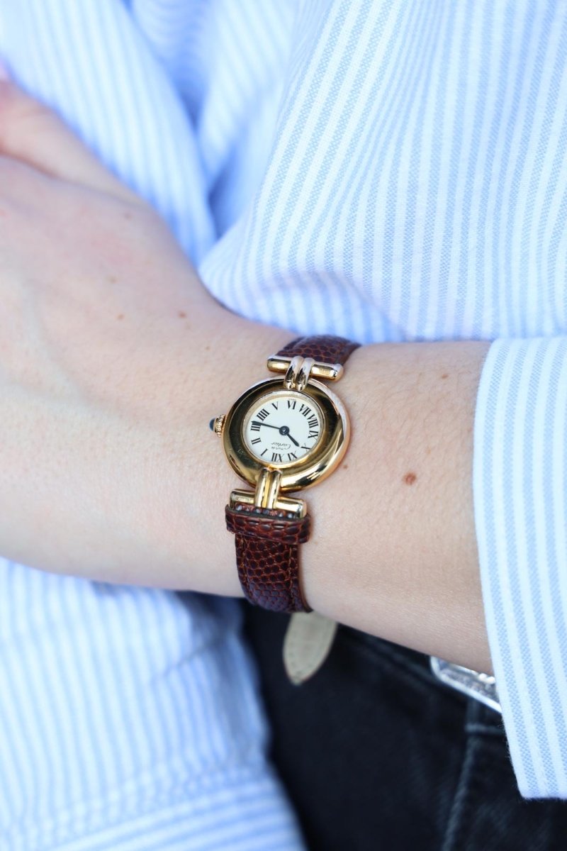 Cartier Montre Vintage Vendôme Vermeil