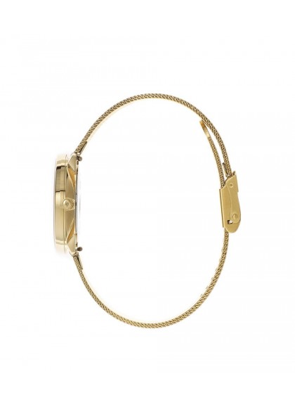 Montre Lip - Dauphine 29mm maille milanaise dorée