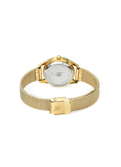 Montre Lip - Himalaya 29mm maille milanaise dorée