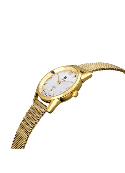 Montre Lip - Himalaya 29mm maille milanaise dorée
