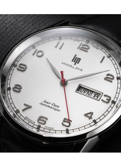 Montre Lip - Himalaya 40mm automatique cadran blanc