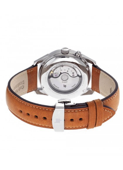 Montre Lip - Himalaya 40mm calendrier cadran bleu