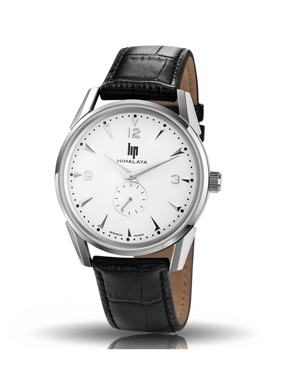 Montre Lip - Himalaya 40mm bracelet noir