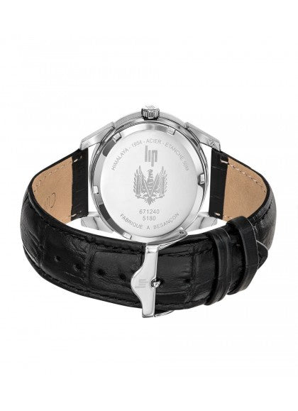 Montre Lip - Himalaya 40mm bracelet noir