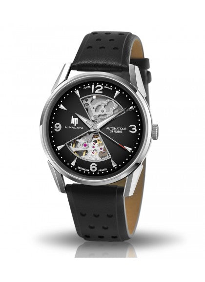 Montre Lip - Himalaya 40mm sablier cadran noir