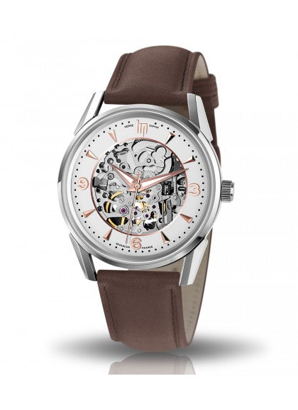 Montre Lip - Himalaya 40mm squelette rose doré