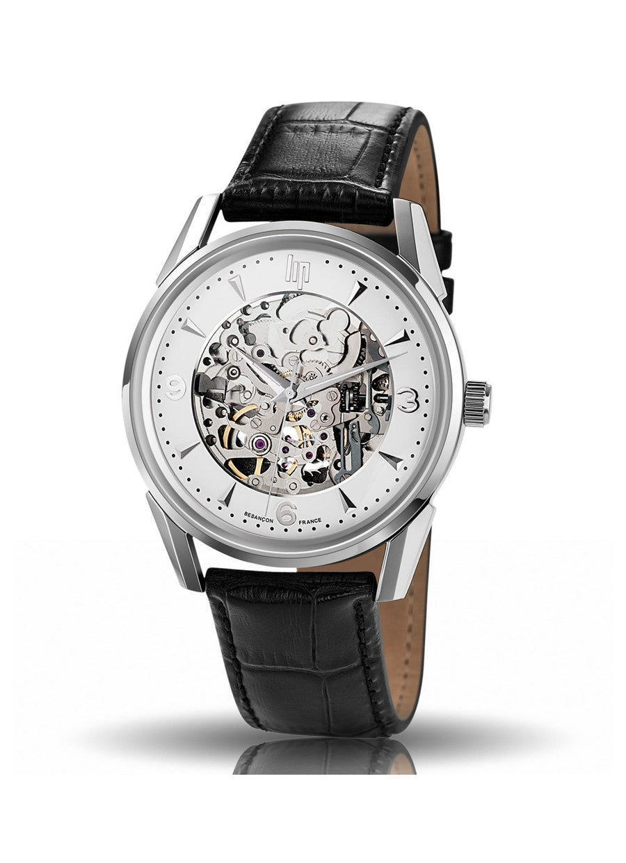 Montre Lip - Himalaya 40mm squelette argenté