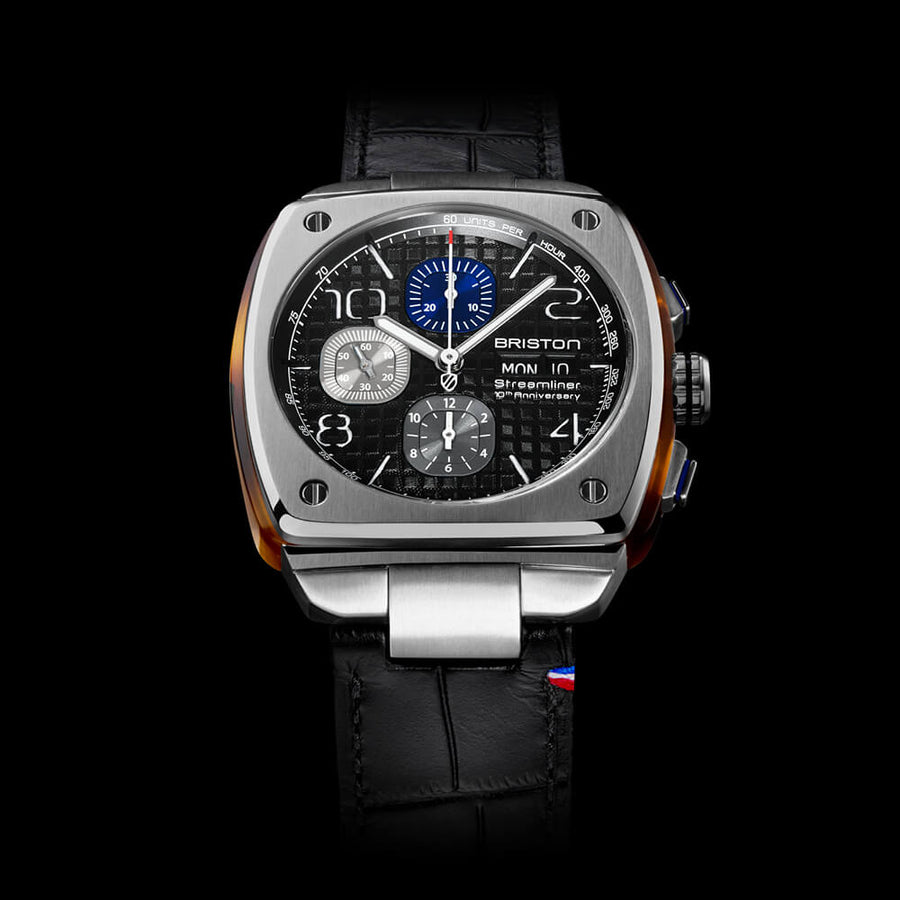 MONTRE BRISTON - STREAMLINER URBAN 10ÈME ANNIVERSAIRE – NOIR