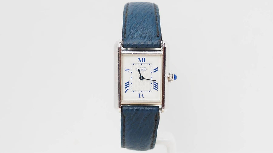 Montre Must de Cartier en argent