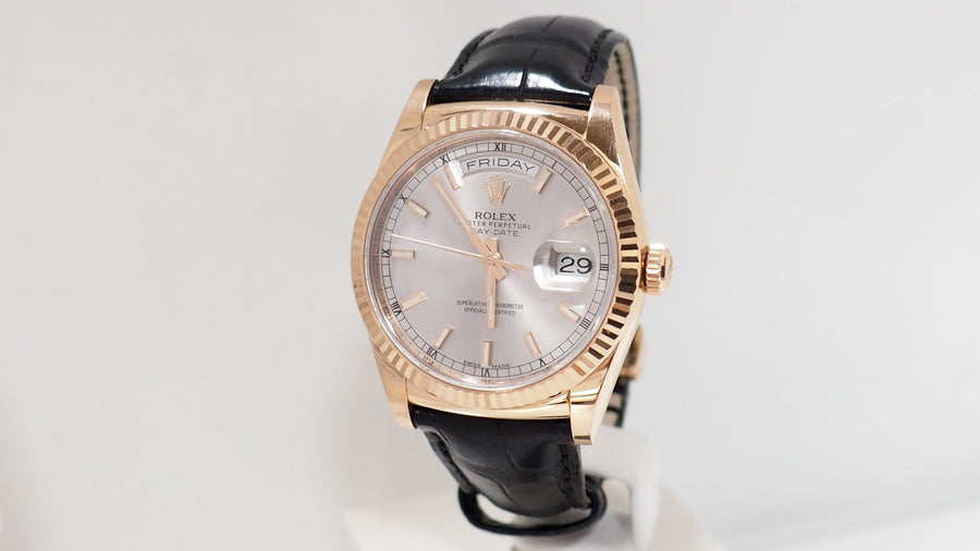 Montre Rolex Day-Date 36 or rose