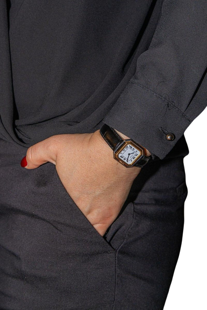 Montre  CARTIER Ceinture en acier