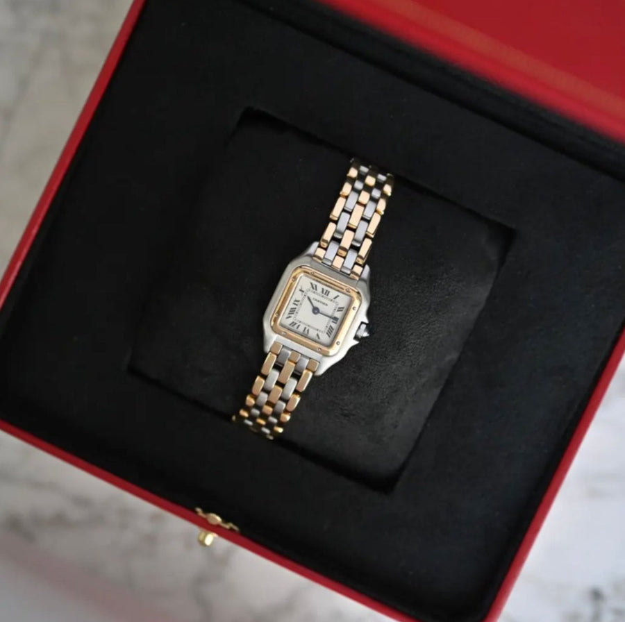 Montre CARTIER Panthère 3 rangs