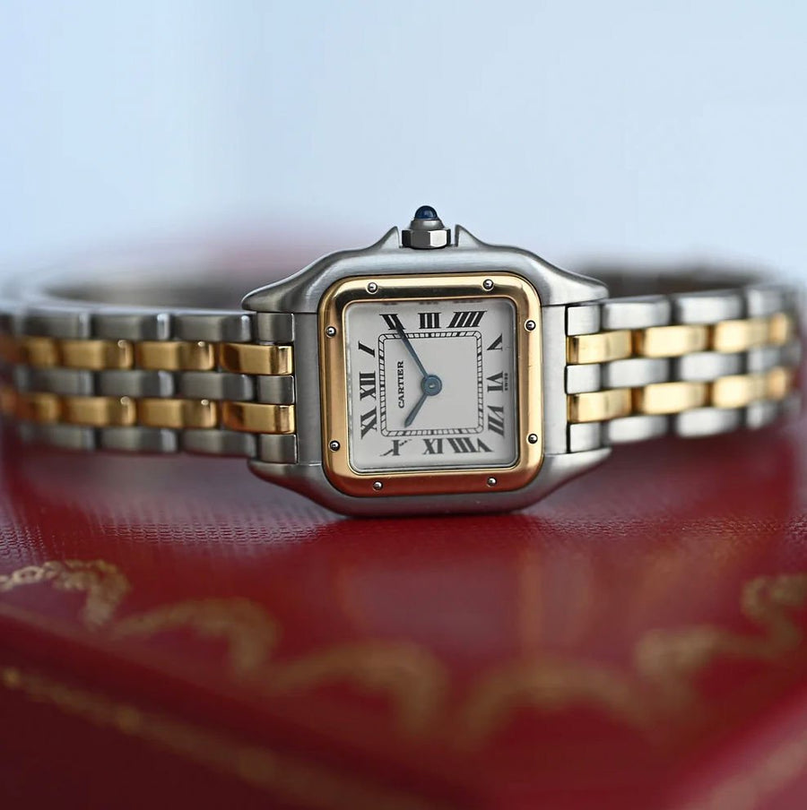 Montre Cartier Panthère PM 2 rangs