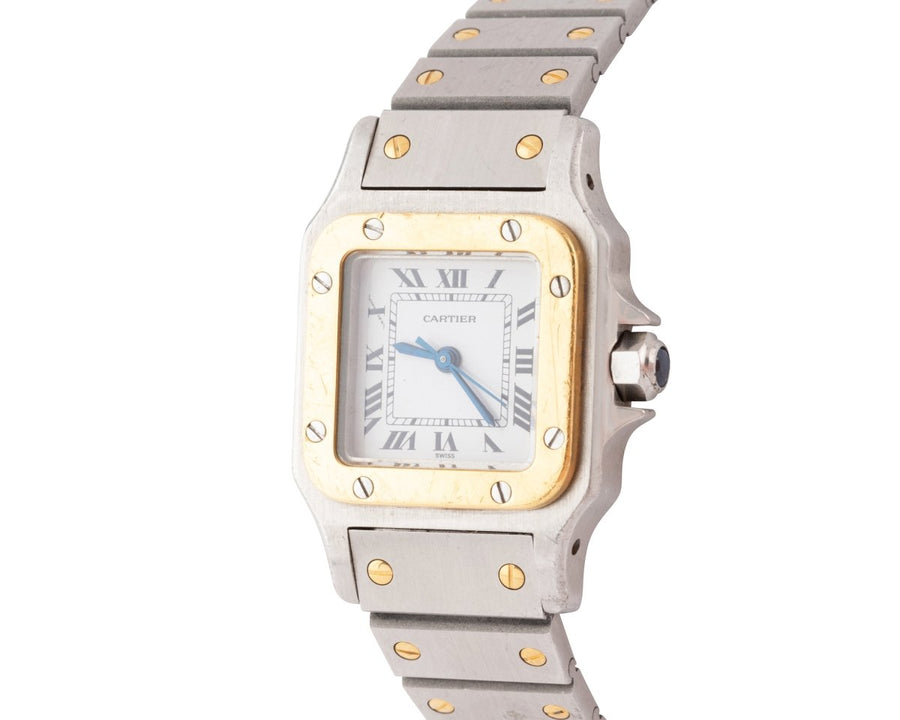 Montre CARTIER Santos en or et acier