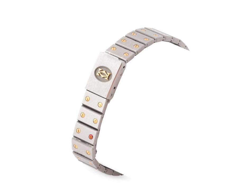 Montre CARTIER Santos en or et acier
