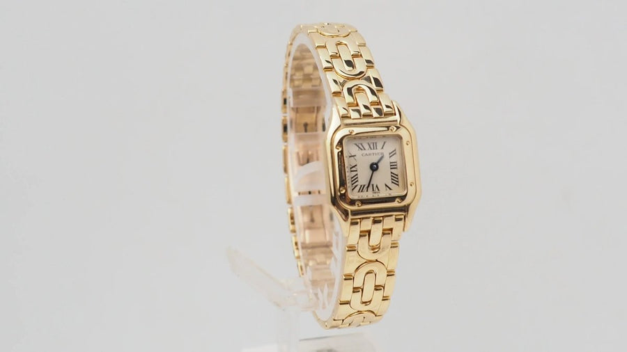 Montre Mini Panthère de Cartier en or jaune