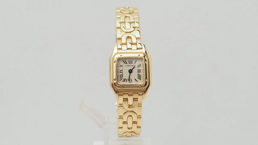 Montre Mini Panthère de Cartier en or jaune