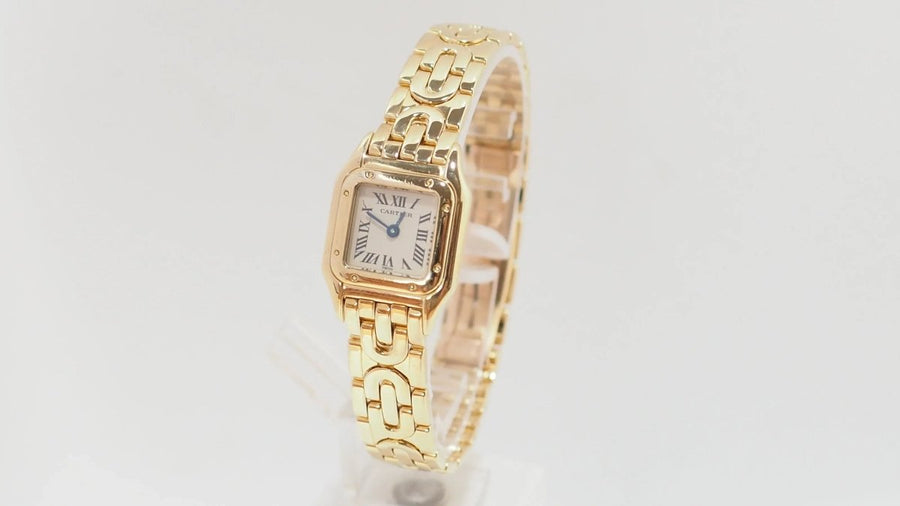 Montre Mini Panthère de Cartier en or jaune