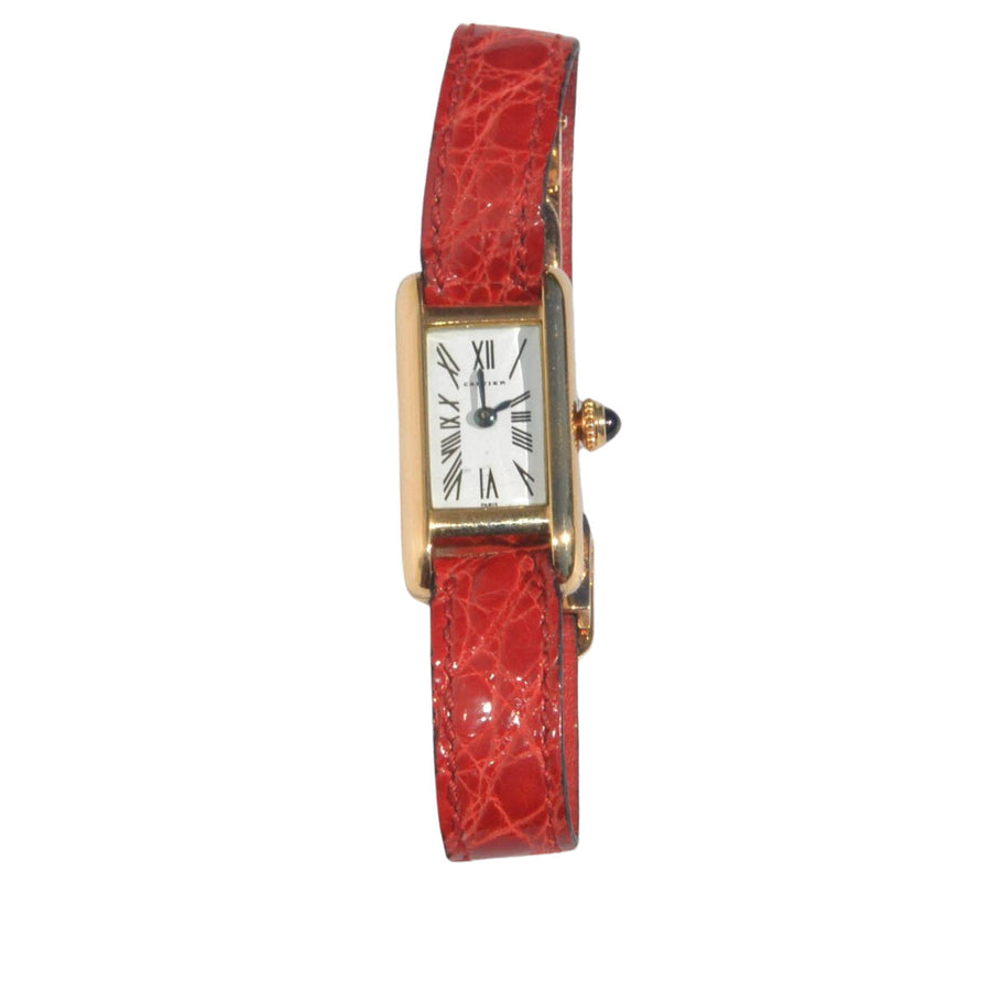 Montre Mini Tank de la maison Cartier