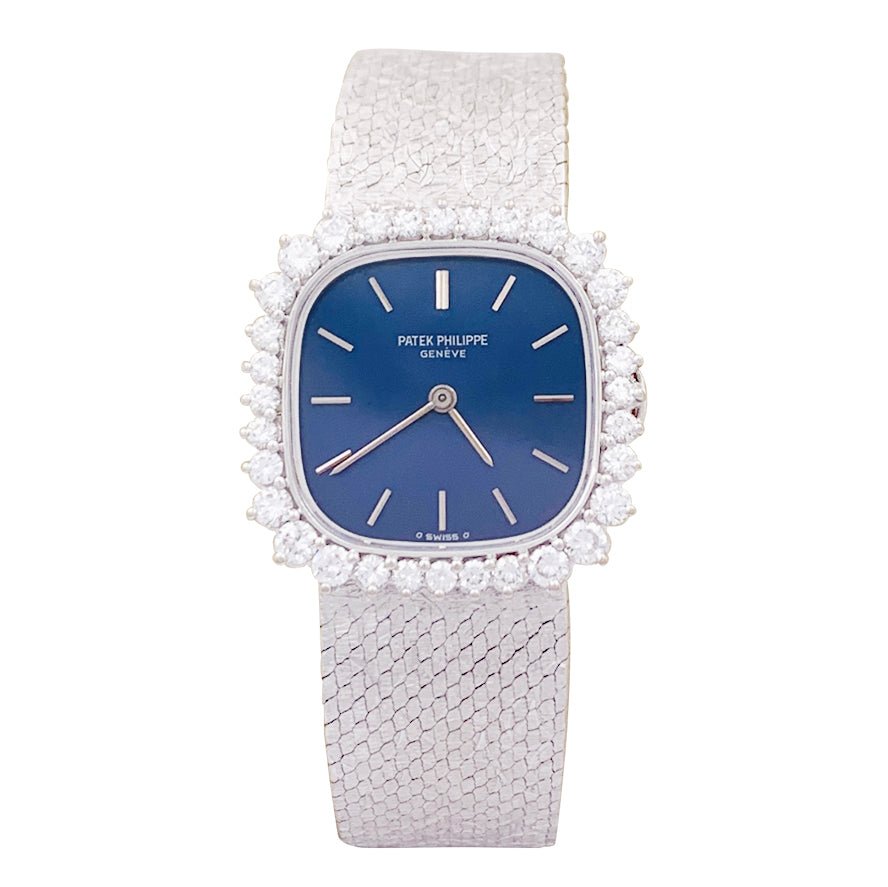Montre PATEK PHILIPPE en or blanc, diamants
