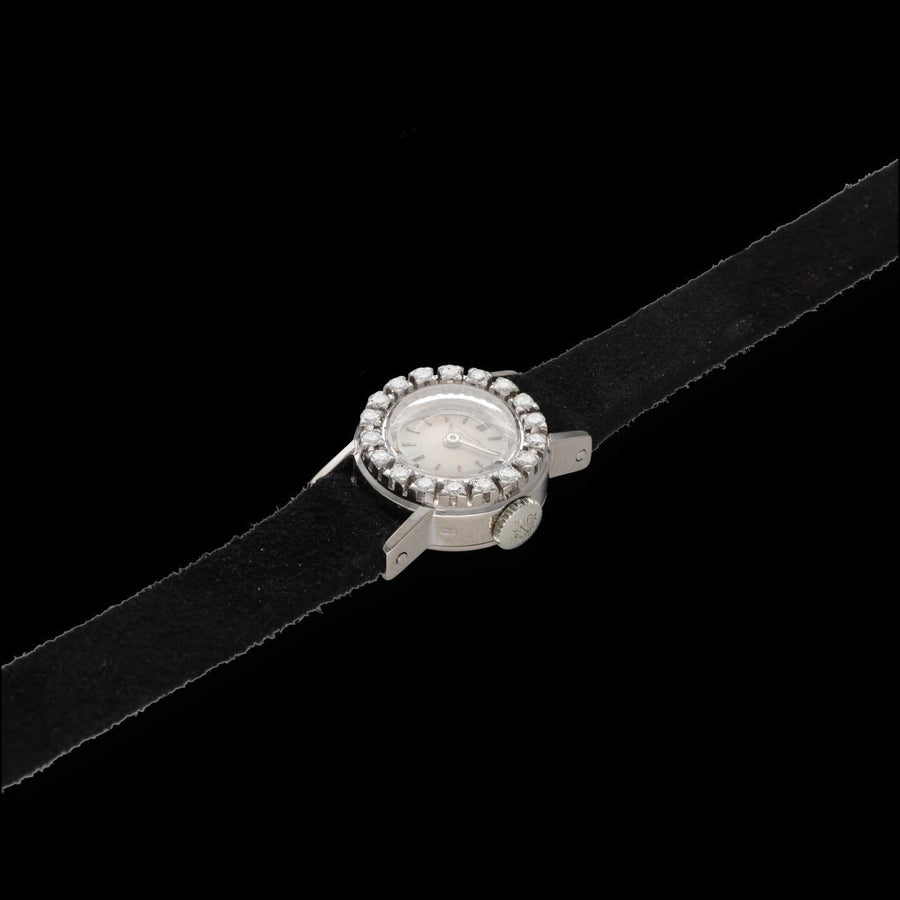 Montre PATEK PHILIPPE en or blanc et diamants