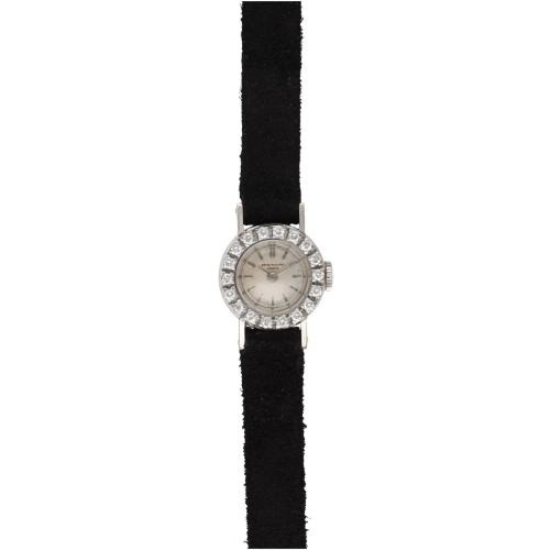 Montre PATEK PHILIPPE en or blanc et diamants