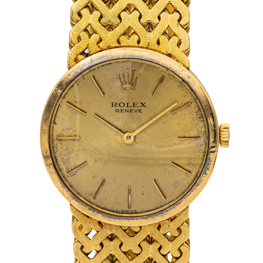 Montre ROLEX Cellini en or jaune