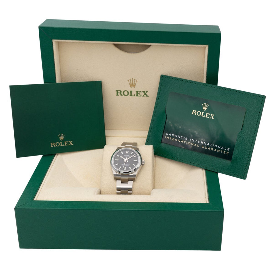 Montre ROLEX Oyster perpetual en acier